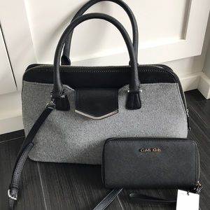 Calvin Klein purse and matching wallet